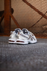 Mens Asics Gel-1130 (Cream/Reddish Brown)