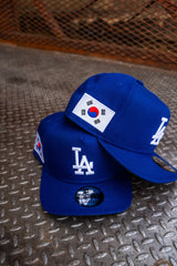 New Era Los Angeles Dodgers South Korea Flag 9Fifty A-Frame Snapback