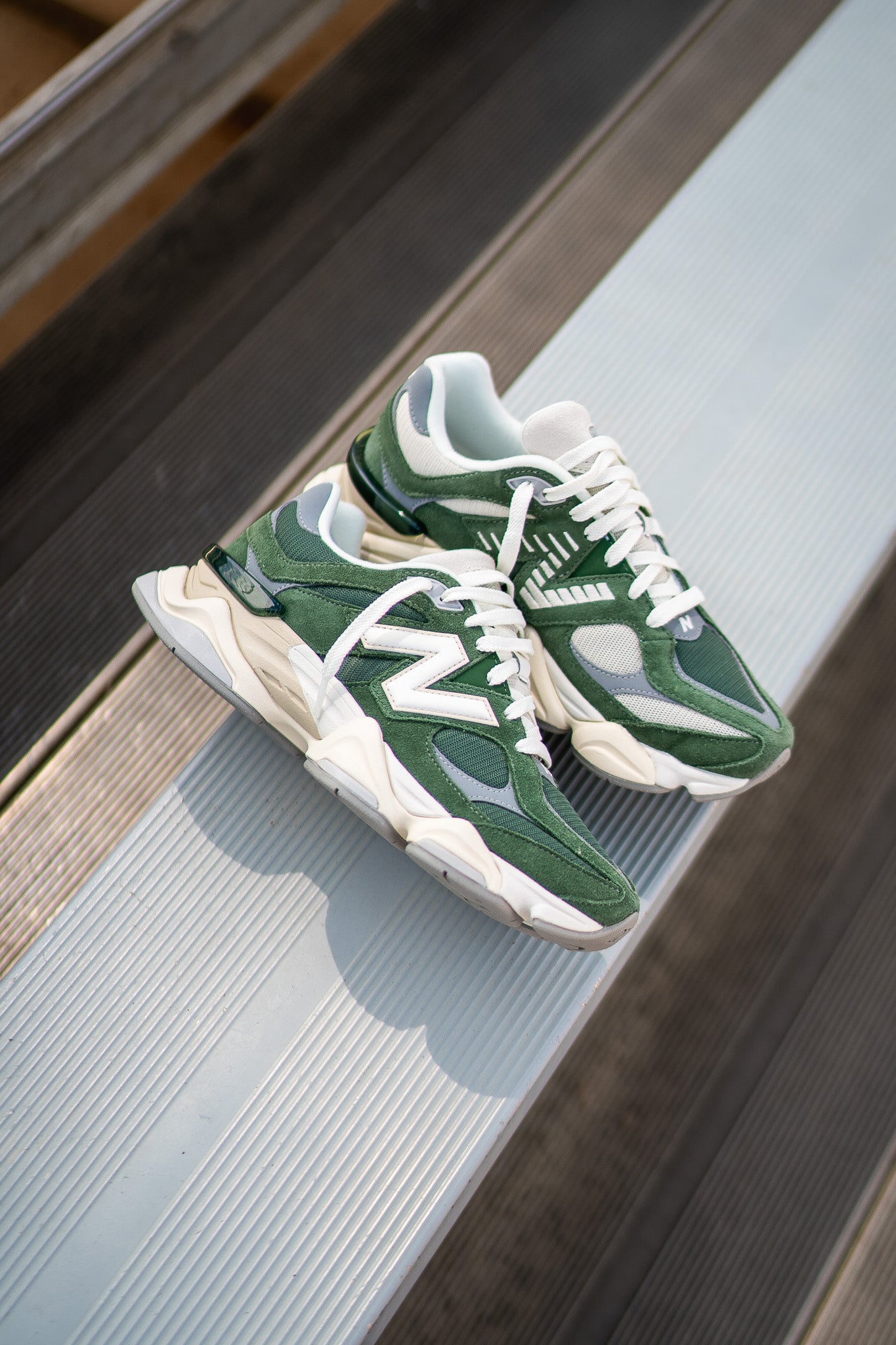 Mens New Balance 9060 (Green Grey) - U9060VNG - SNEAKER TOWN