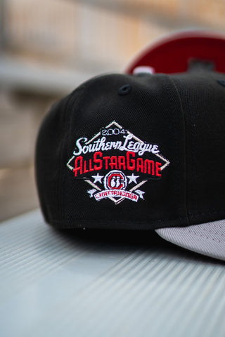 New Era Chattanooga Lookouts 2004 ASG Red UV (Black/Grey) - New Era