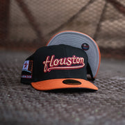 New Era Houston Astros 2000 Inaugural Season Grey UV (Black/Rust Orange) - New Era