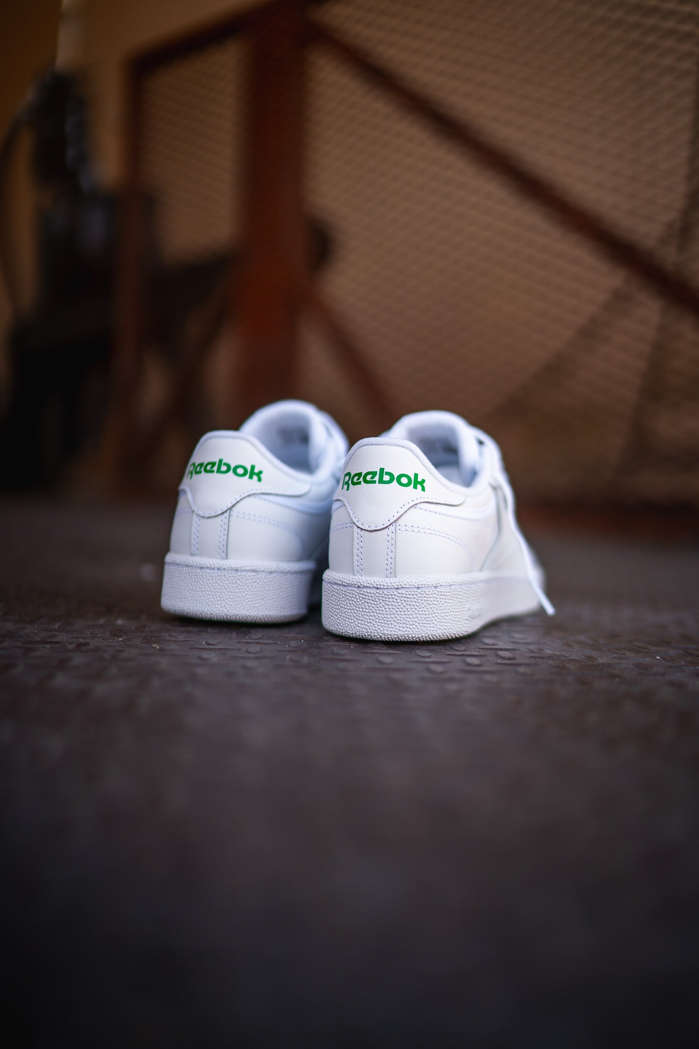 Mens Reebok Club C 85 (White/Green) - Reebok