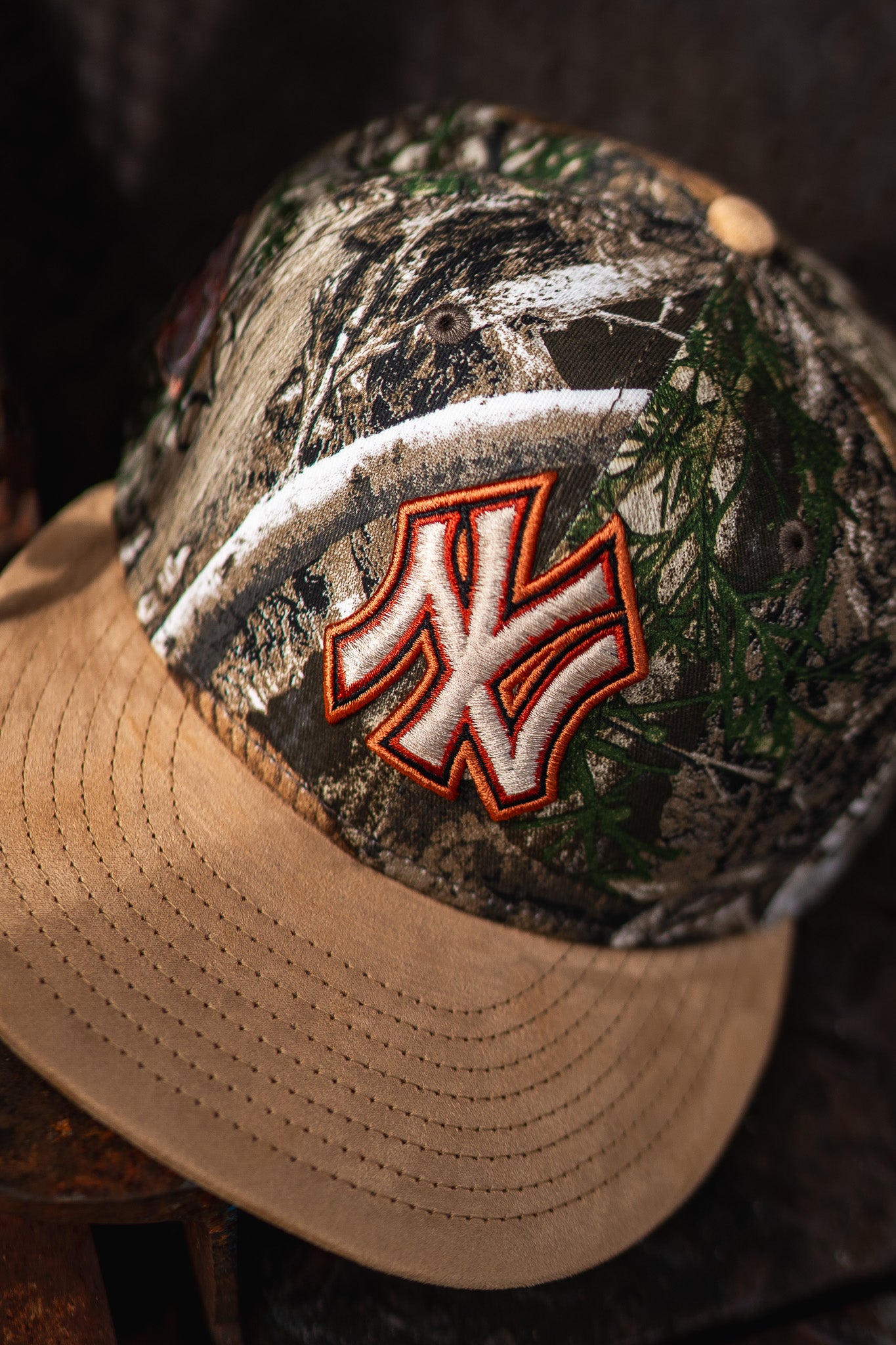 New Era New York Yankees 100th Anniversary Grey UV (Real Tree Camo/Khaki Suede) - New Era