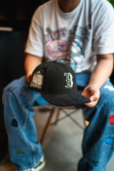 New Era Boston Red Sox 1999 ASG Green UV (Black/Black Corduroy) - New Era