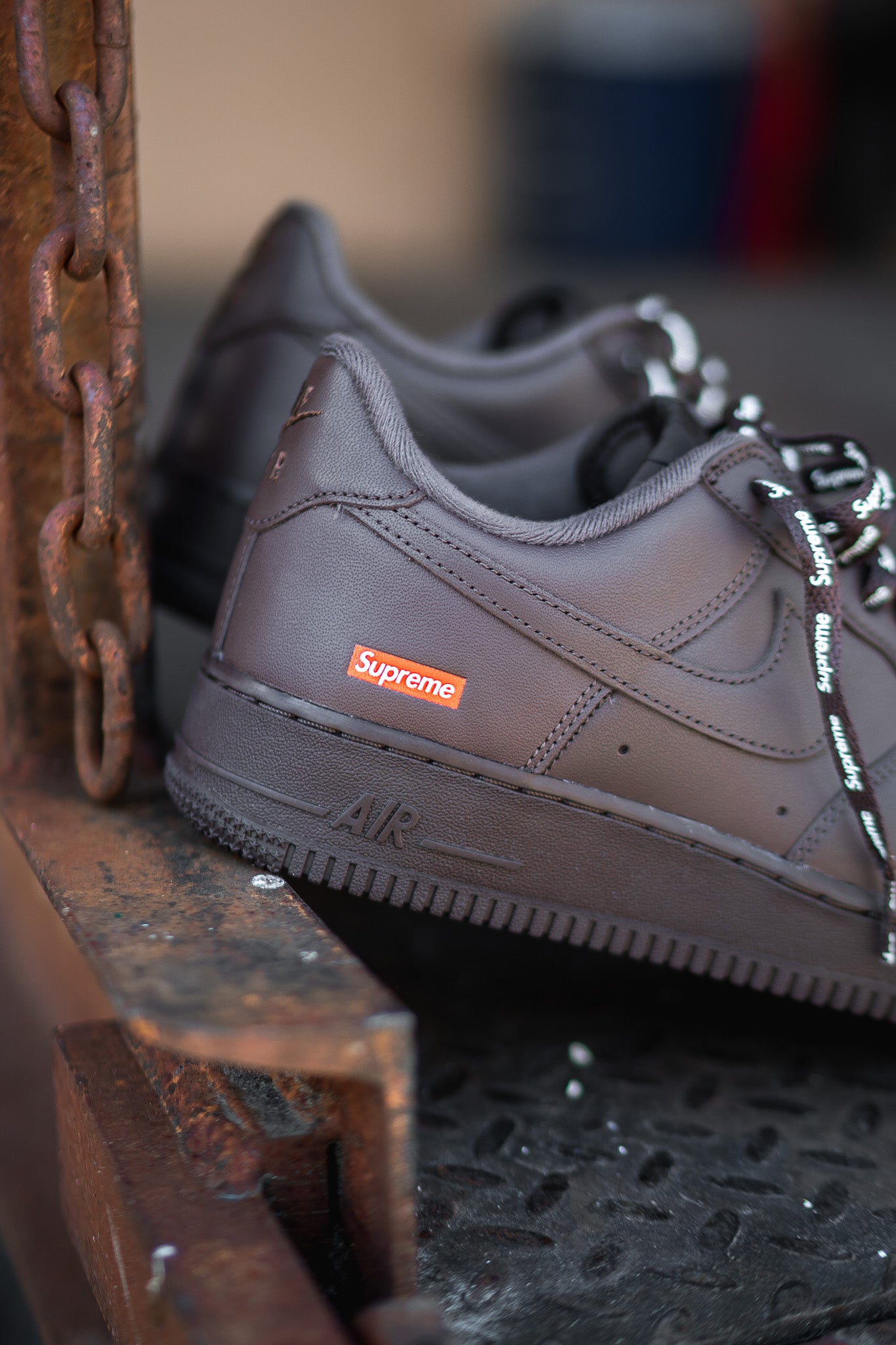 Nike x Supreme Air Force 1 Low SP (Baroque Brown) - Nike