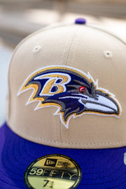 New Era Baltimore Ravens 10th Anniversary Green UV (Vegas Gold/Purple) - New Era