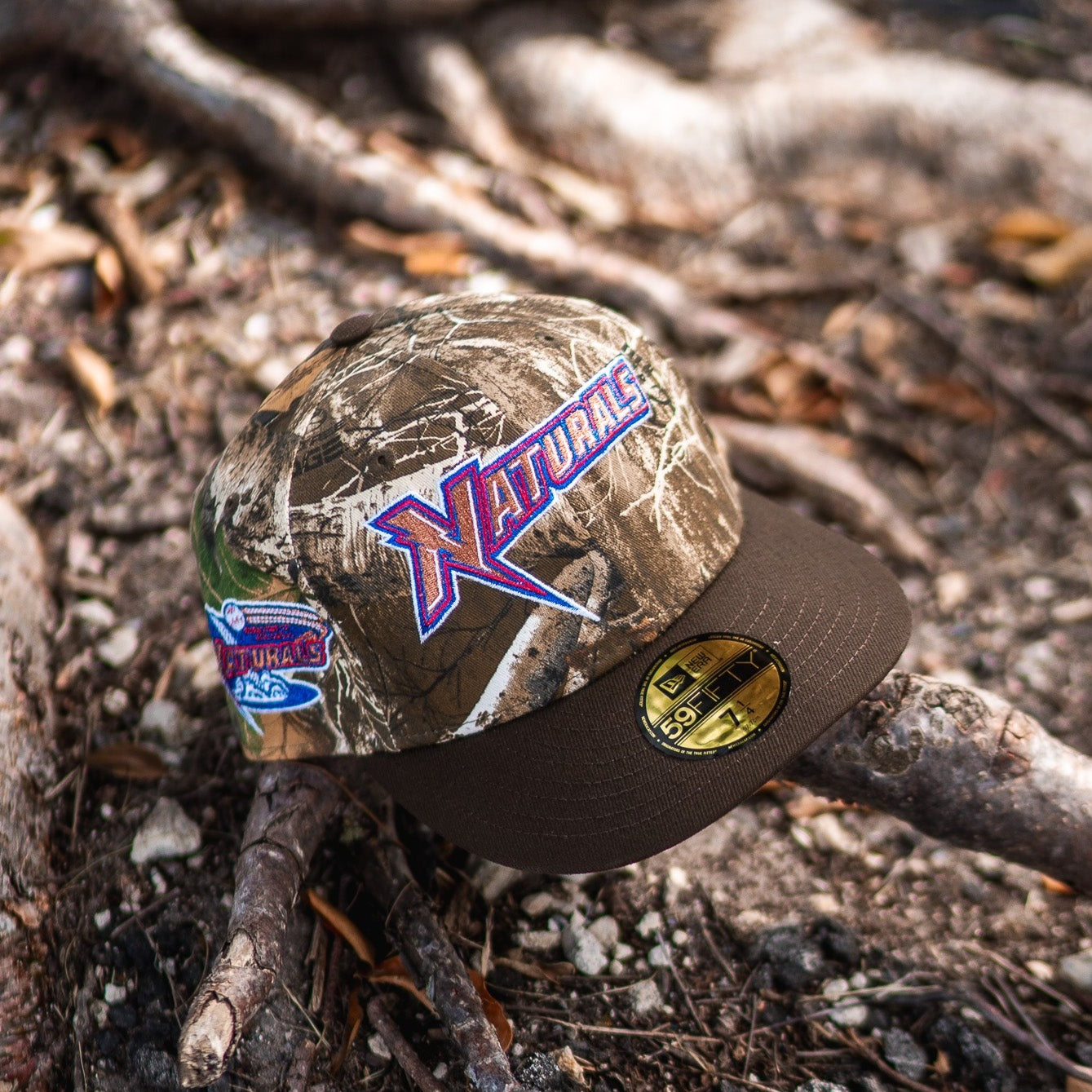 New Era Northwest Arkansas Naturals Grey UV (Real Tree Camo/Mocha) - New Era