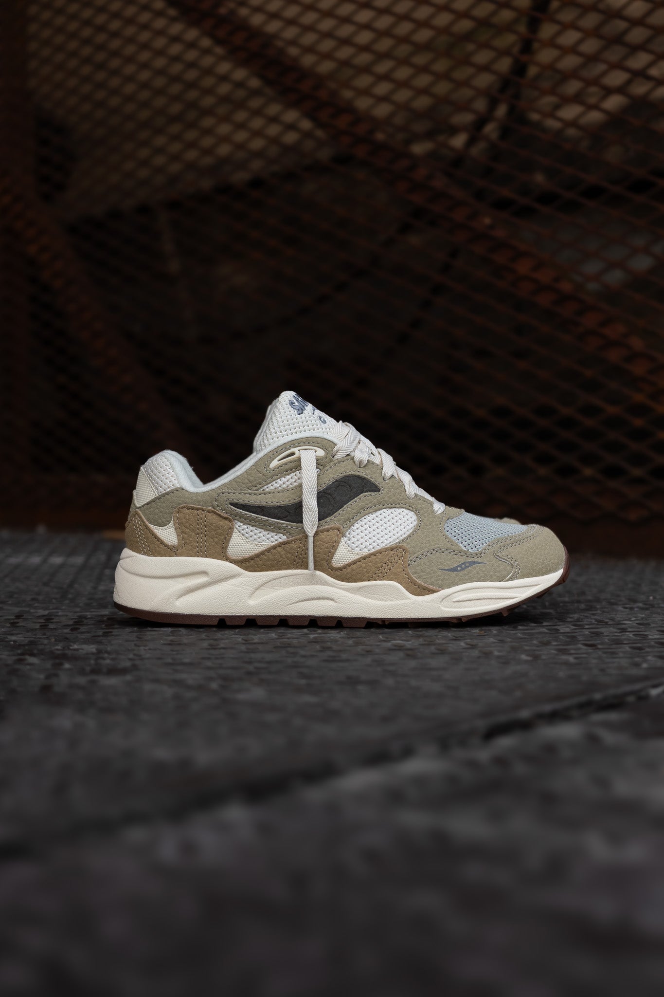 Mens Saucony Grid Shadow 2 (Sand/Sage) - Saucony