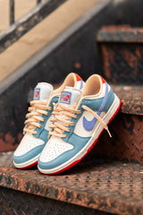 Mens Nike Dunk Low PRM (Pale Ivory/Royal Pulse)