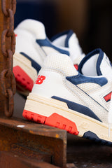 Mens New Balance 550 (White/Red) - BB550CPB