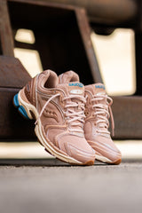 Mens Saucony ProGrid Triumph 4 (Tan/Royal)