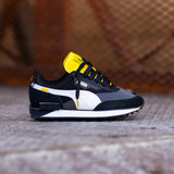 Mens Puma Future Rider BVB (Asphalt/Black/Cyber Yellow)