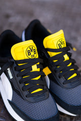 Mens Puma Future Rider BVB (Asphalt/Black/Cyber Yellow)