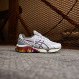 Mens Asics Gel-Kinetic Fluent (White/Truffle Grey)