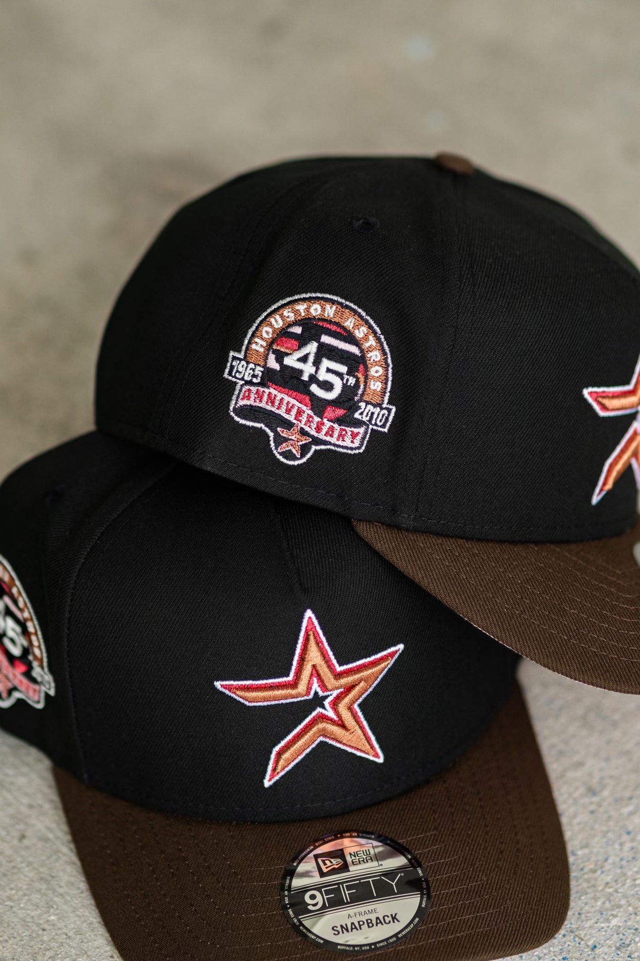 New Era Houston Astros 45th Anniversary 9Fifty A-Frame Snapback