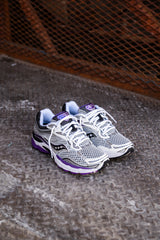 Mens Saucony ProGrid Omni 9 (Silver/Purple)