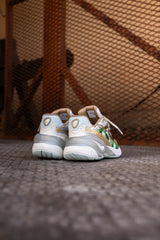 Womens Puma Inverse Shimmer (Warm White/Archive Gold)