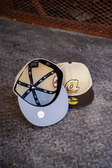 New Era Atlanta Braves 1972 ASG Grey UV (Vegas Gold/Mocha) 59Fifty Fitted