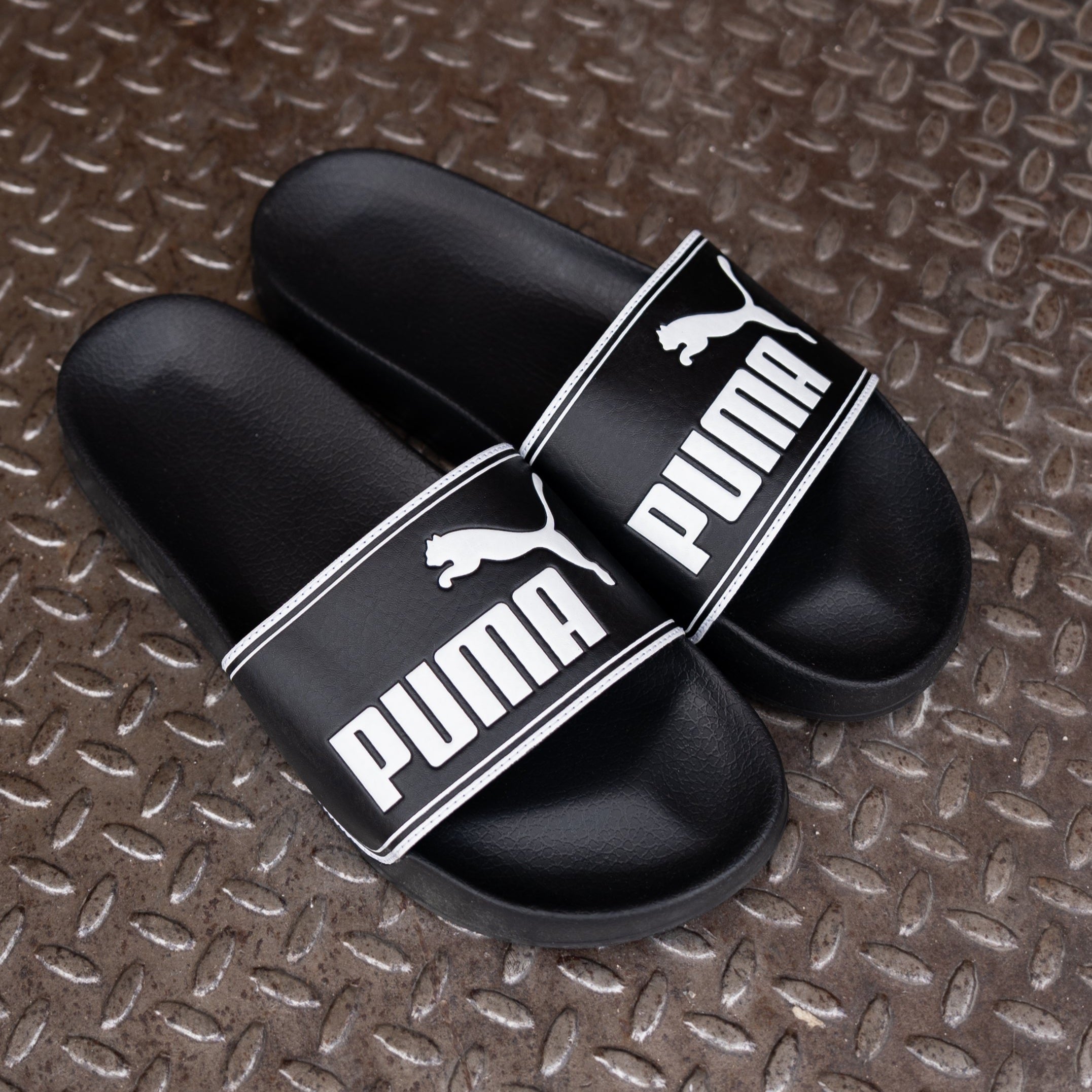 Puma Leadcat 2.0 Slides (Black)
