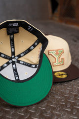 New Era Yucatan Leones Kelly Green UV (Vegas Gold/Burnt Wood) 59Fifty Fitted