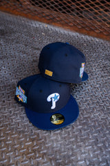 New Era Philadelphia Phillies 1996 All-Star Game Grey UV (Navy/Oceanside) 59Fifty Fitted