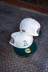 New Era Philadelphia Athletics 1911 World Series Grey UV (Off White/Dk Green) 59Fifty Fitted