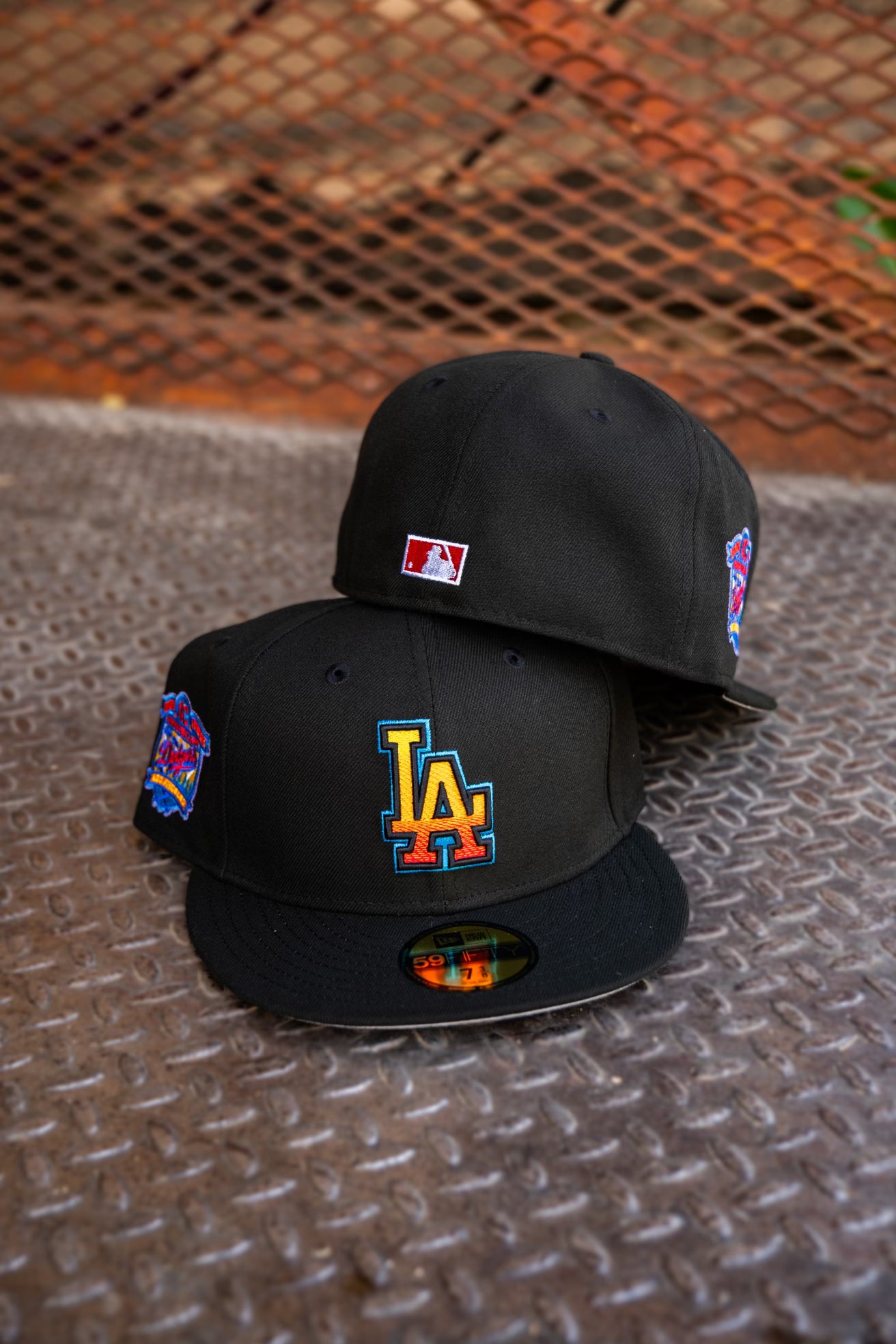 New Era Los Angeles Dodgers 40th Anniversary Grey UV (Black) 59Fifty Fitted