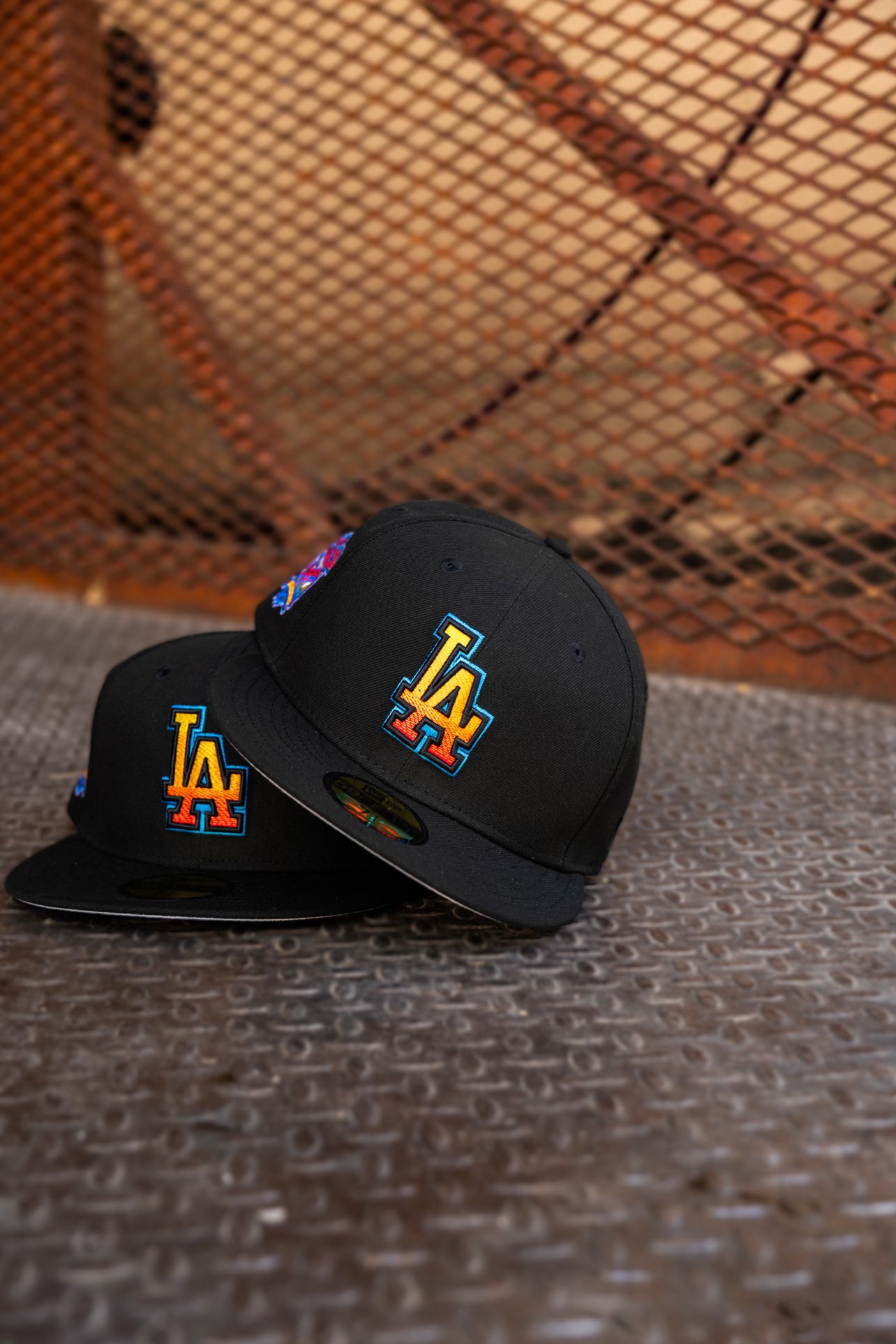 New Era Los Angeles Dodgers 40th Anniversary Grey UV (Black) 59Fifty Fitted