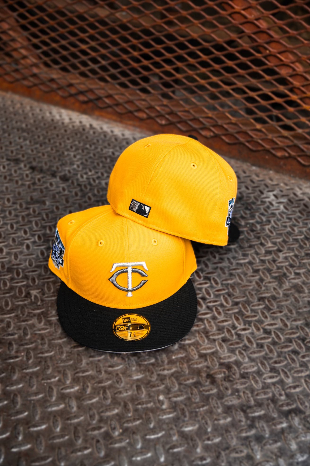 New Era Minnesota Twins 2014 All-Star Game Grey UV (Gold/Black) 59Fifty Fitted