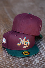 New Era Miami Dolphins Grey UV (Maroon/Dark Green) 59Fifty Fitted