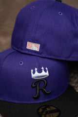 New Era Kansas City Royals 2012 All Star Game Pink UV (Purple/Black) 59Fifty Fitted