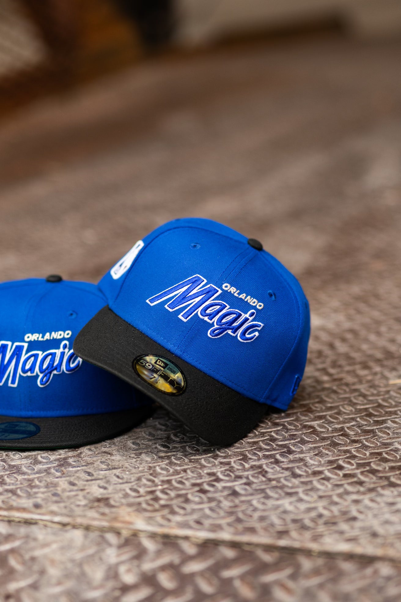 New Era Orlando Magic Grey UV (Royal/Black) 59Fifty Fitted