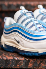 Mens Nike Air Max 97 (Summit White/Black-Court Blue)