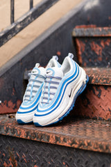 Mens Nike Air Max 97 (Summit White/Black-Court Blue)