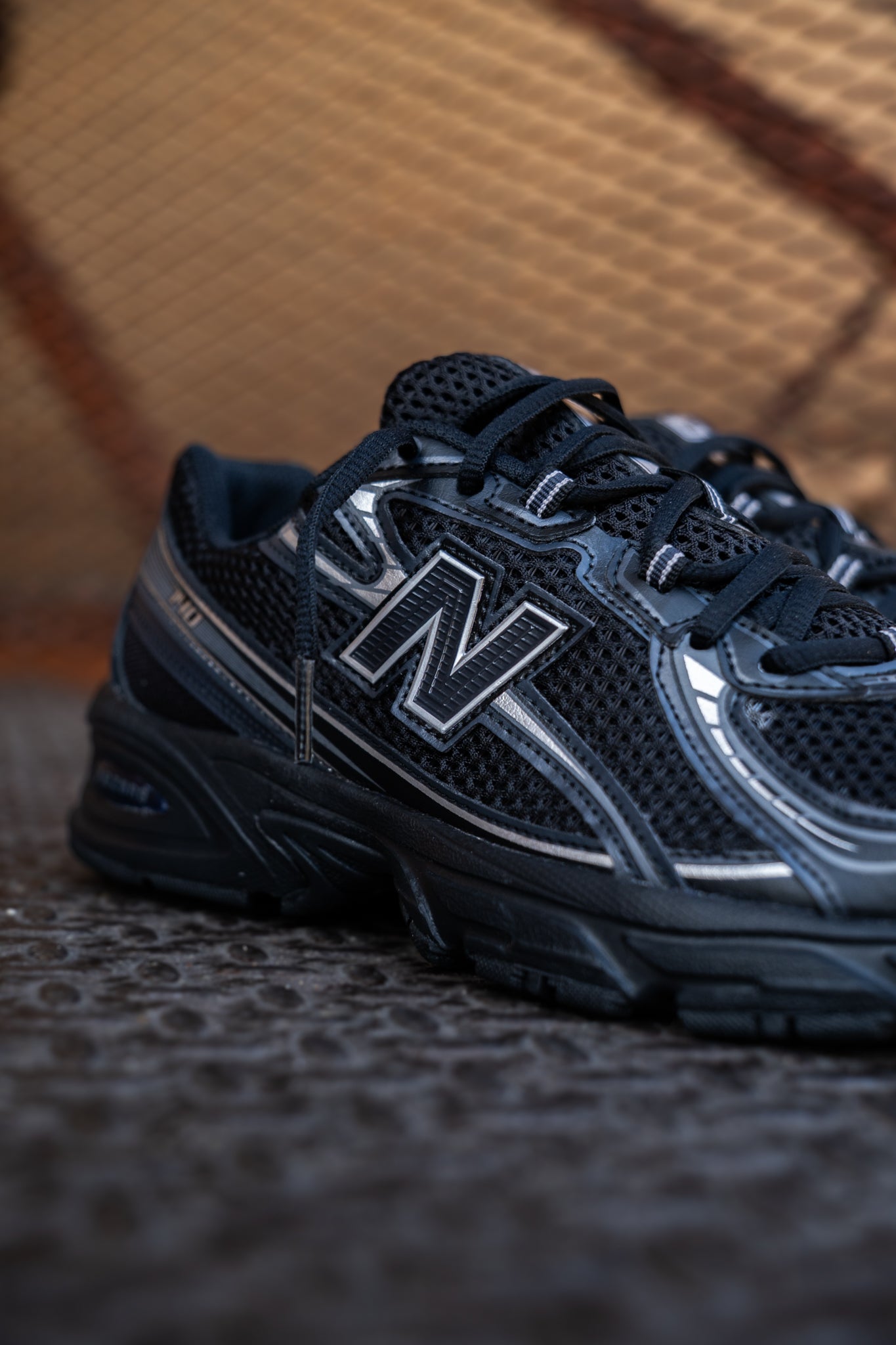 Kids New Balance 740 (Black/Grey) - U740BM