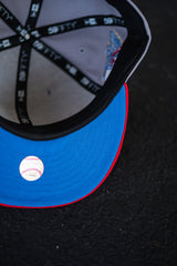 New Era Cleveland Guardians Azure Blue UV (Grey/Red) - New Era