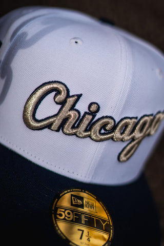 New Era Chicago Sox 95th Anniversary Grey UV (White/Navy Blue) - New Era