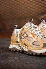 Mens Saucony Grid Aura X (Whey/Orange)