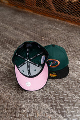 New Era Arizona Diamondbacks 1998 Inaugural Season Pink UV (Dark Green/Black) 59Fifty Fitted