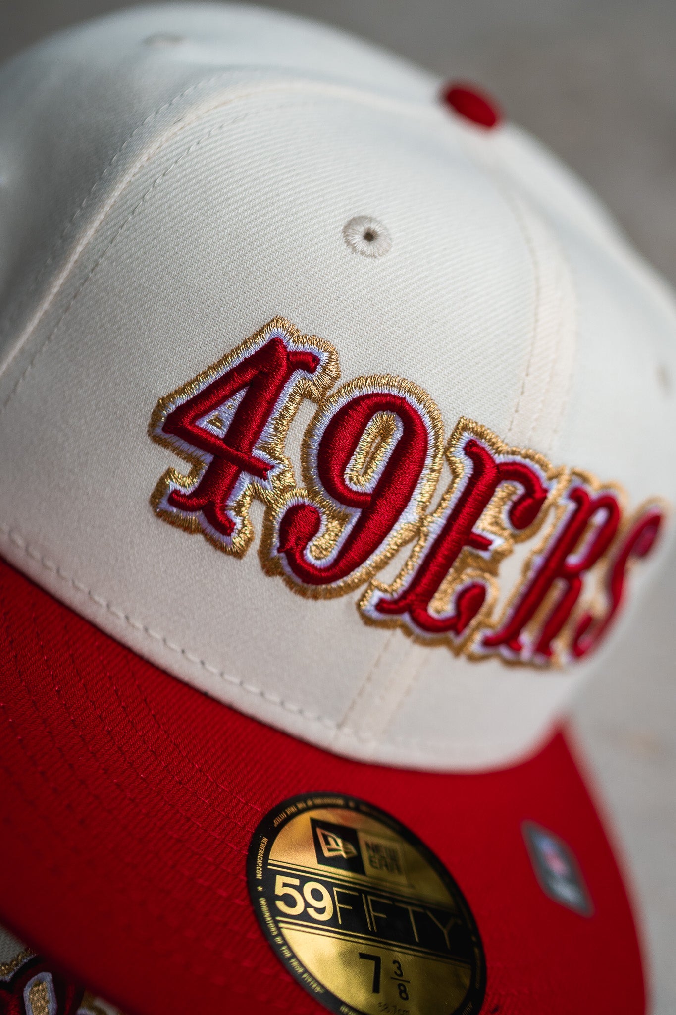 New Era San Francisco 49ers 1995 Pro Bowl Green UV (Off White/Red) - New Era