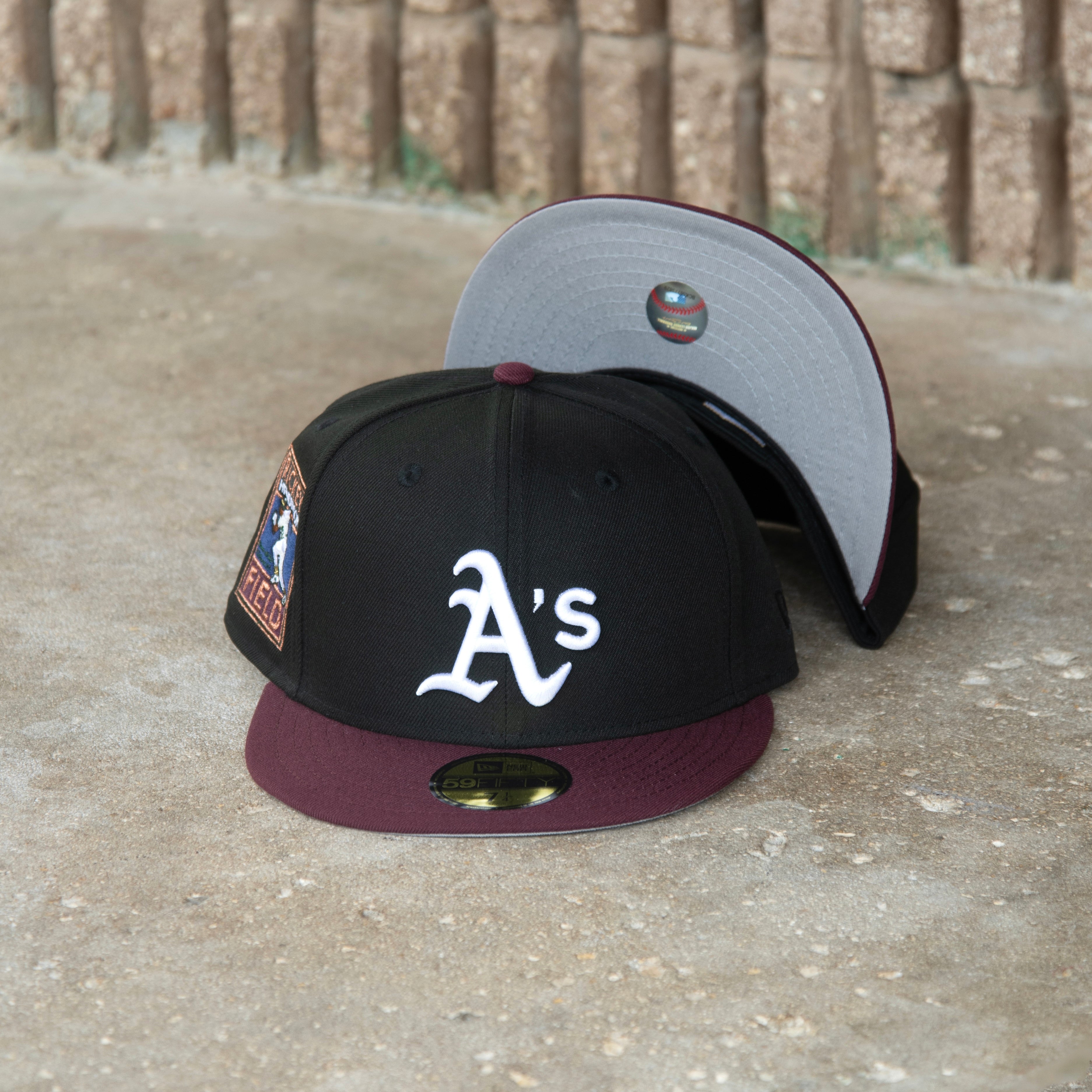 New Era Oakland Athletics Rickey Henderson Field Side Patch Fitted - New Era