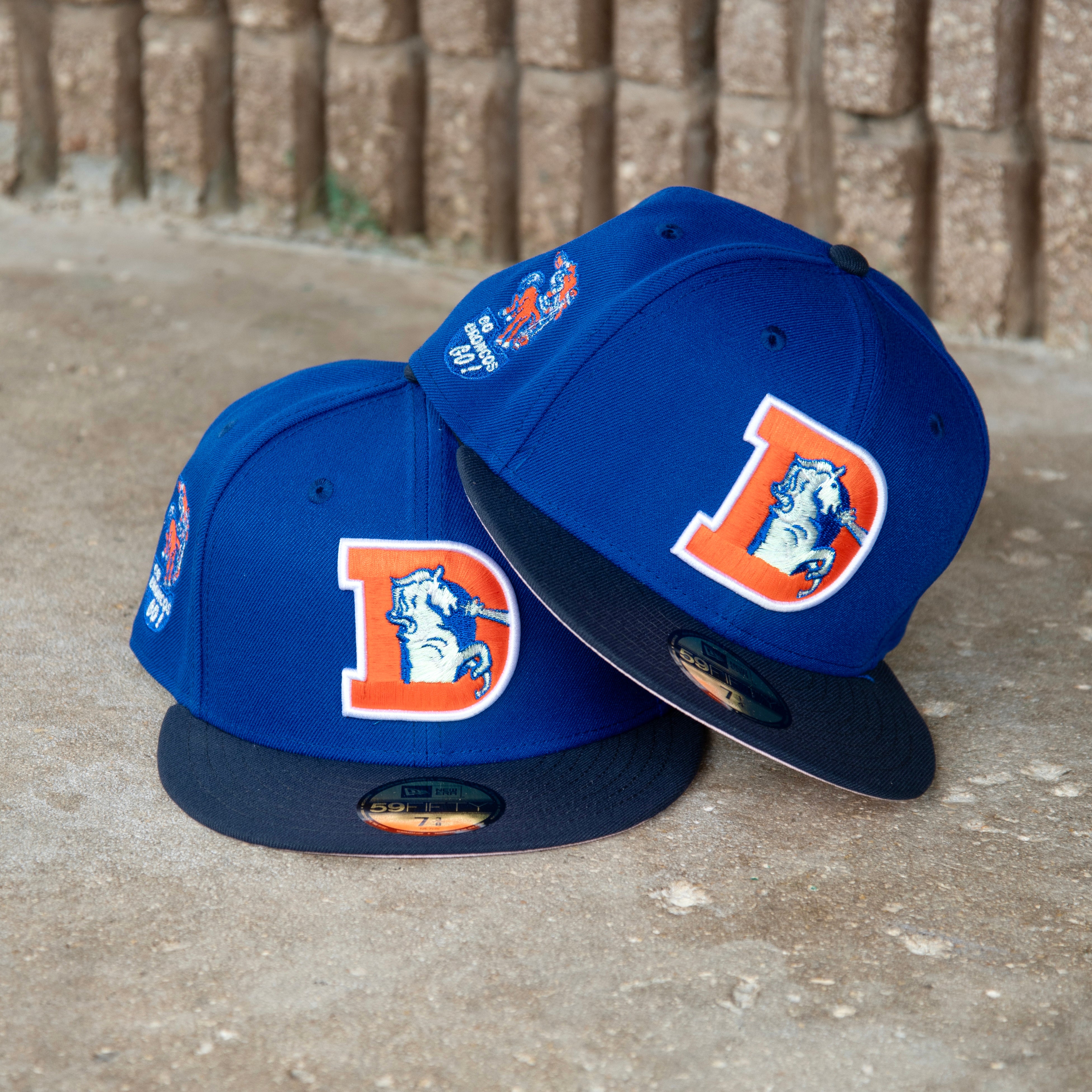 New Era Denver Broncos Go Broncos Go Side Patch Fitted - New Era