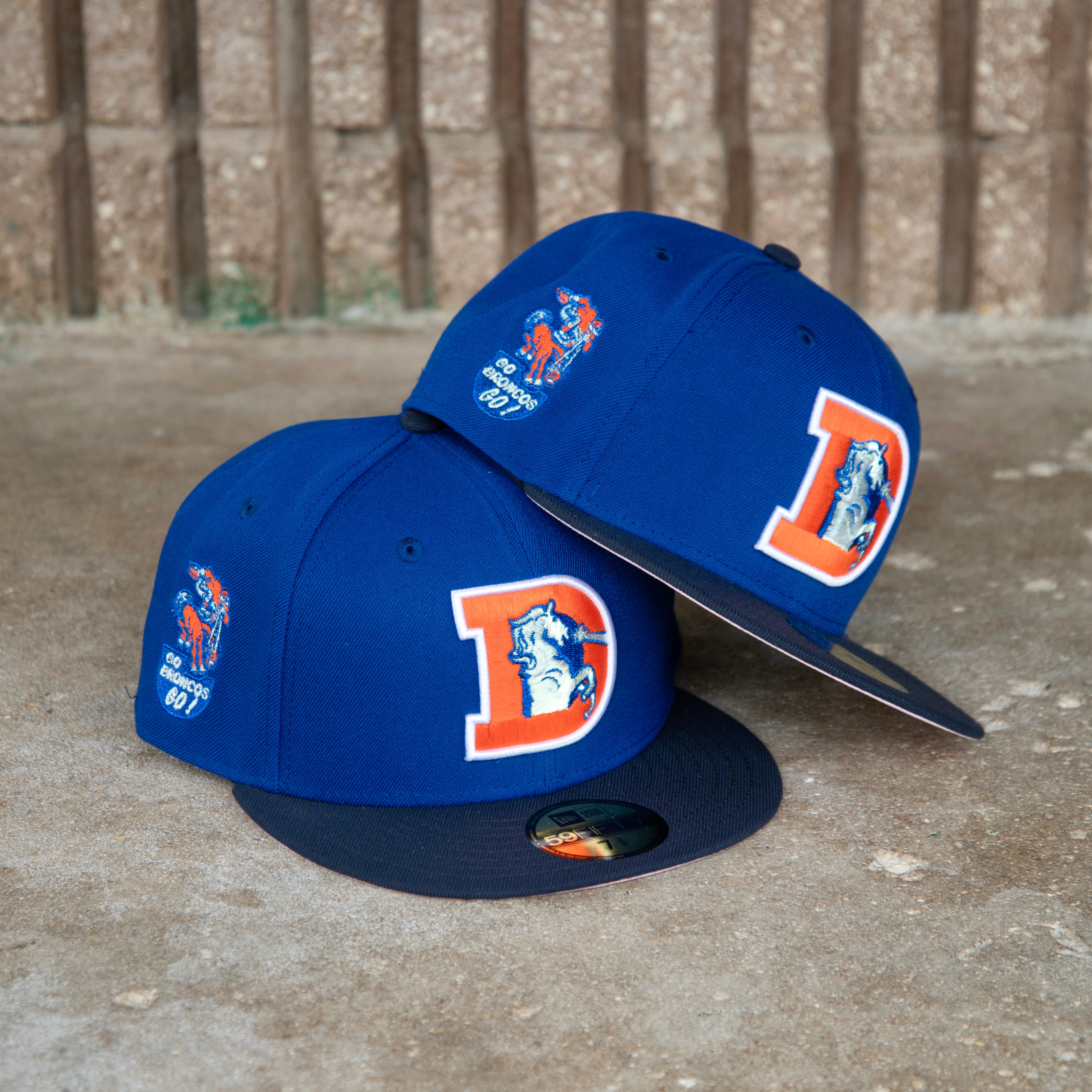 New Era Denver Broncos Go Broncos Go Side Patch Fitted - New Era