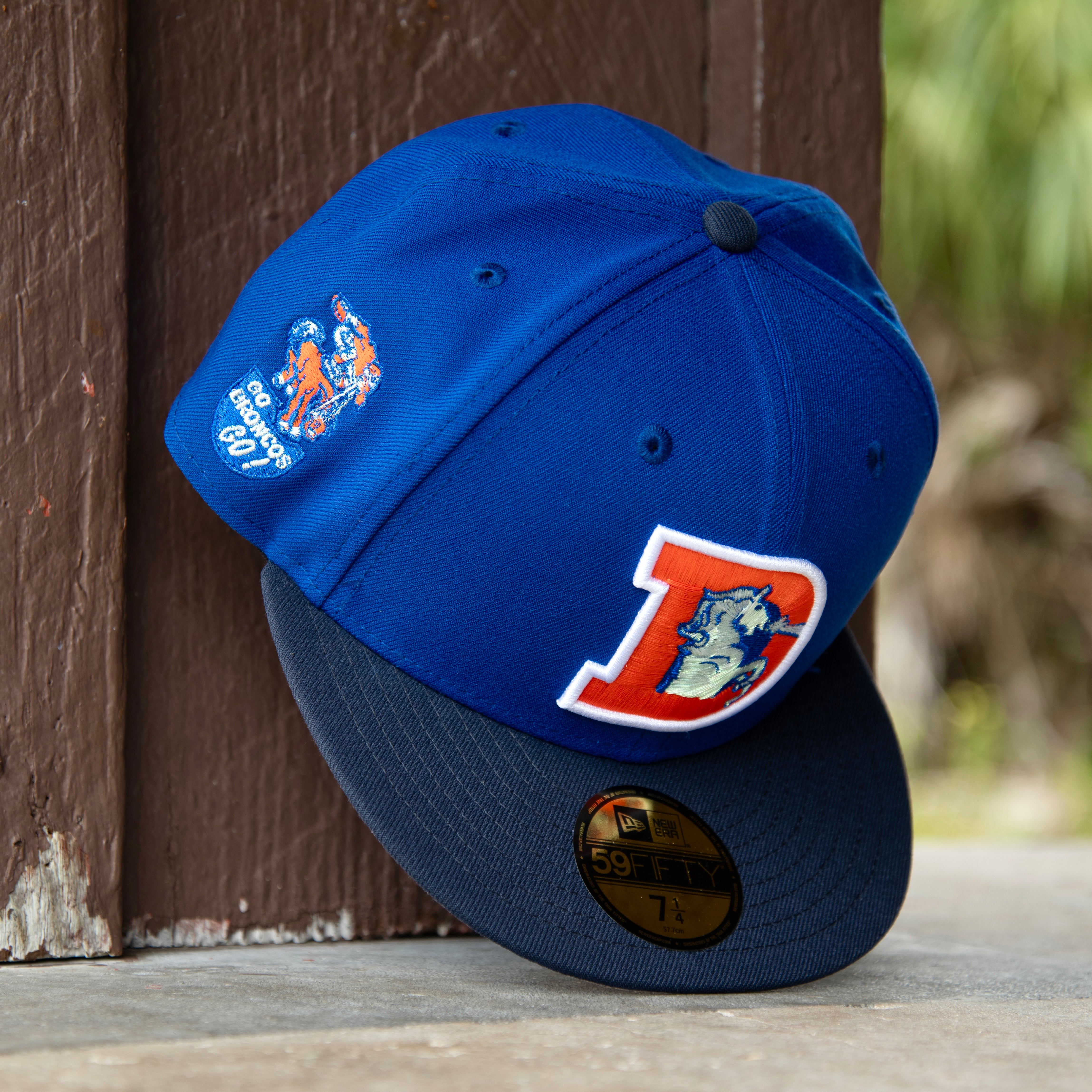 New Era Denver Broncos Go Broncos Go Side Patch Fitted - New Era