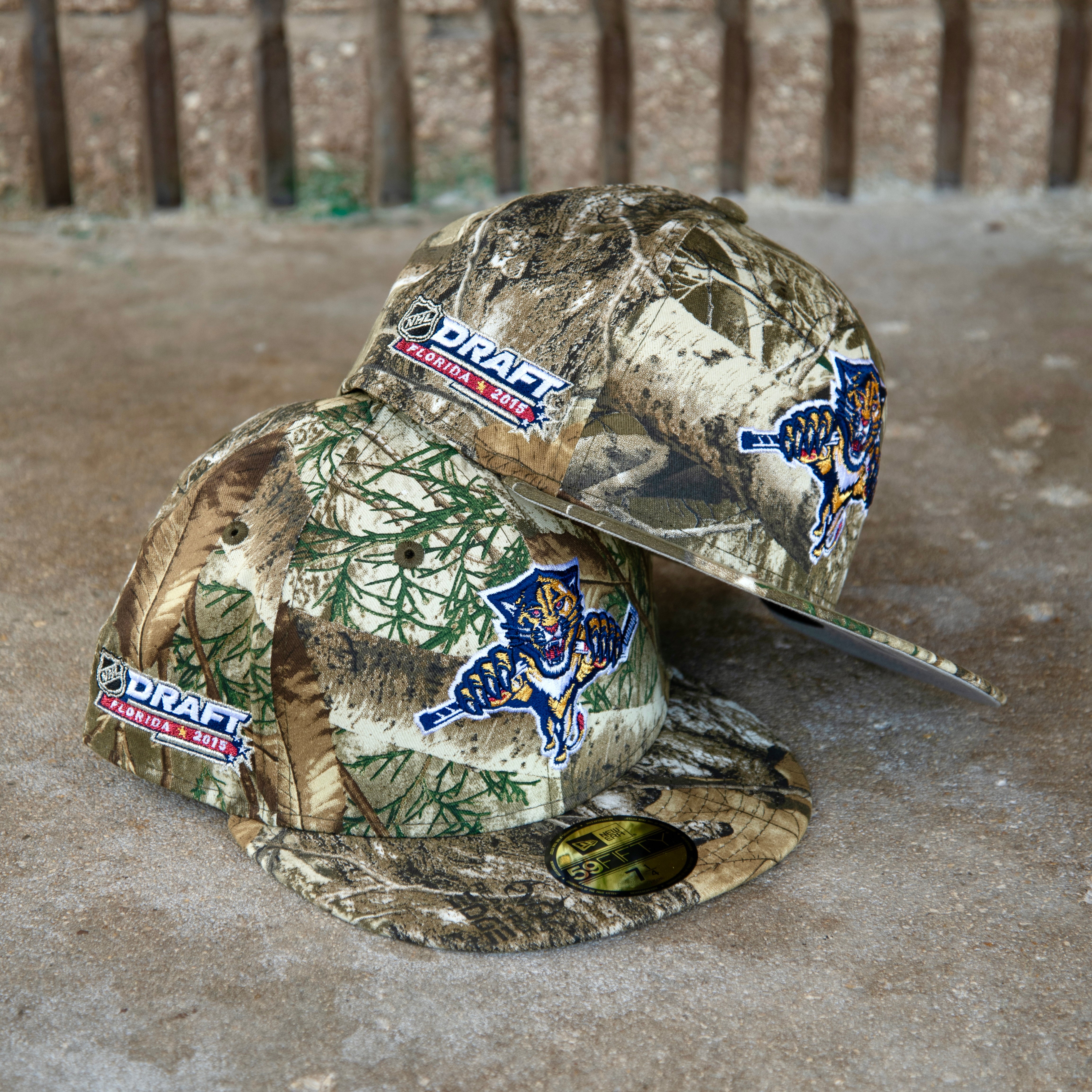 New Era Florida Panthers 2015 NHL Draft Side Patch Fitted - New Era