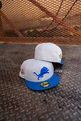 New Era Detroit Lions 1994 Pro Bowl Green UV (Grey/Royal) 59Fifty Fitted