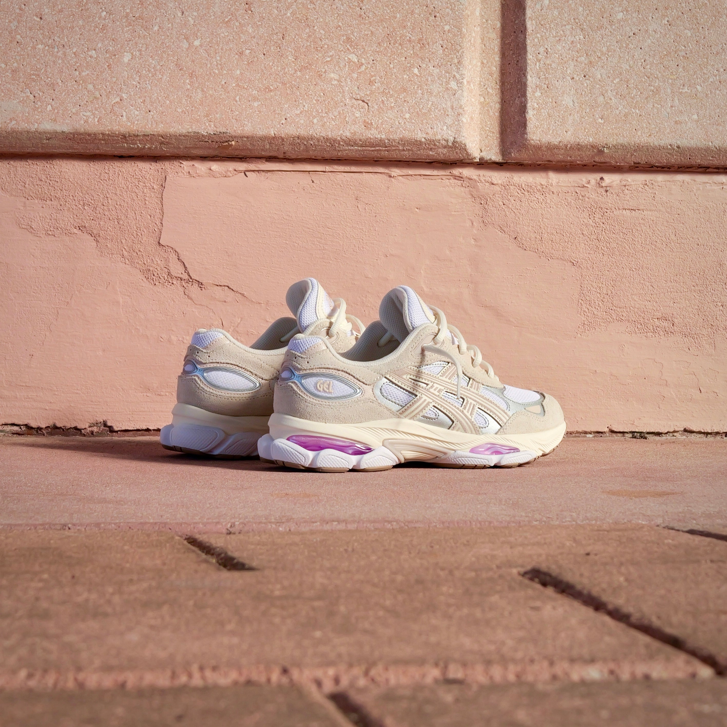 Mens Asics Gel-NYC 2.0 (White/Cream)