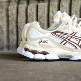 Mens Asics Gel-NYC (White/Roasted Coffee) - ASICS