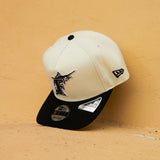 New Era Florida Marlins 10th Anniversary 9FIFTY A-Frame Snapback-(Cream/Black) - New Era