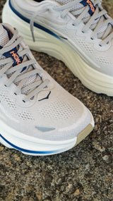 Mens HOKA Bondi 9 (Stardust/Cosmic grey) - HOKA